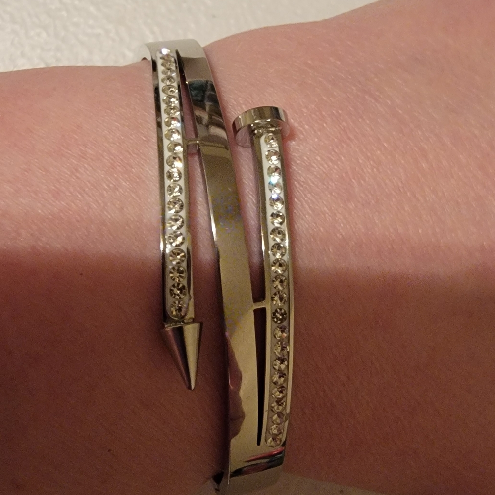 Nail Stainless Steel Braclet 30$